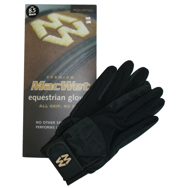 Ridehandsker MacWet Mikronet Hvid 9 Ridehandsker MacWet Mikronet Hvid 9