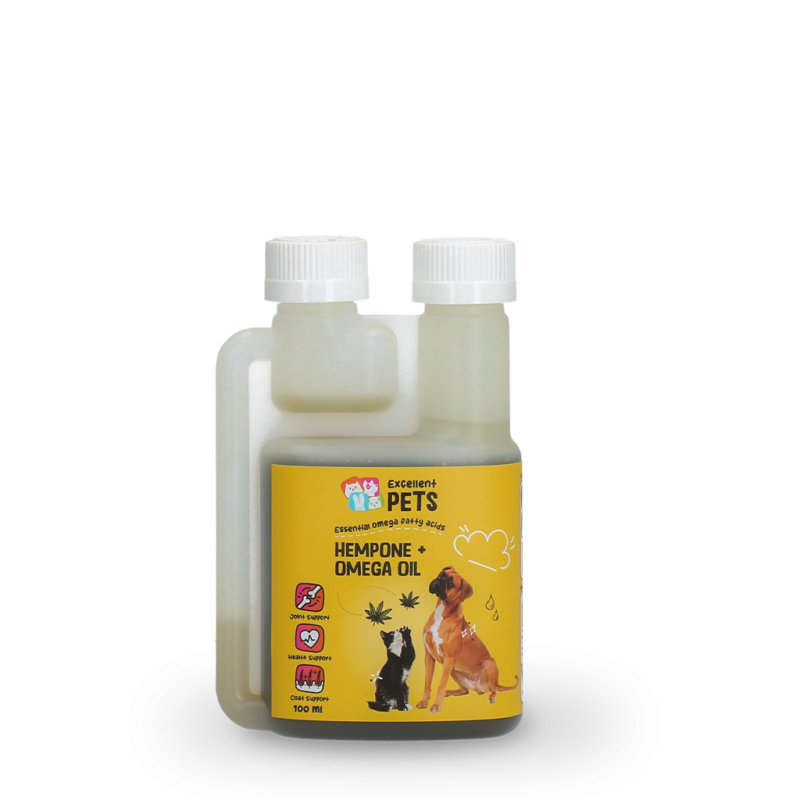Excellent Pets HempOne til kat Omega Olie 100 ml Excellent Pets HempOne til kat Omega Olie 100 ml