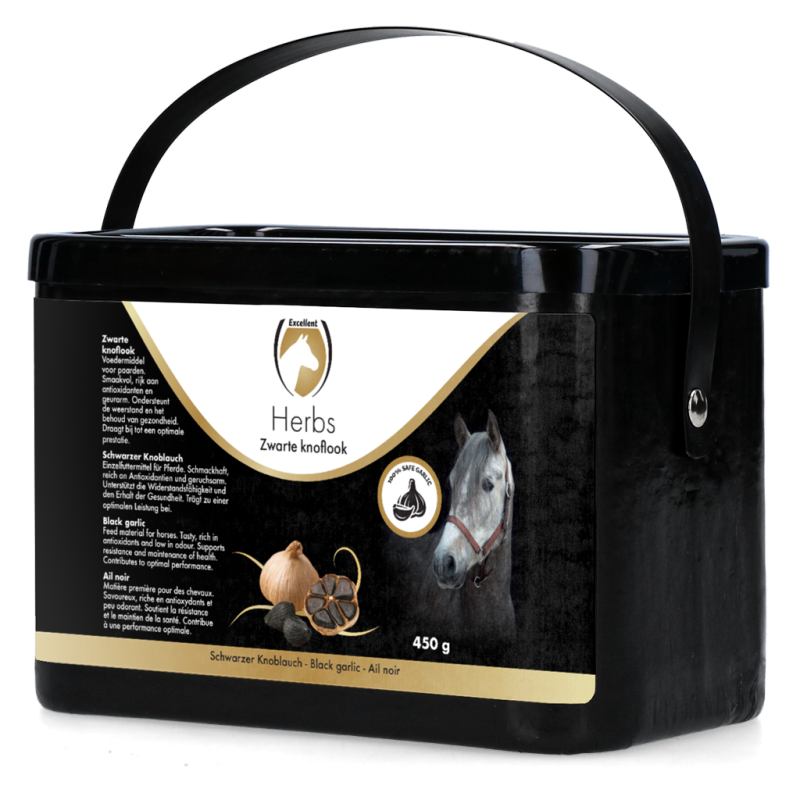Excellent Horse Urter Sort Hvidløg 450 g Excellent Horse Urter Sort Hvidløg 450 g