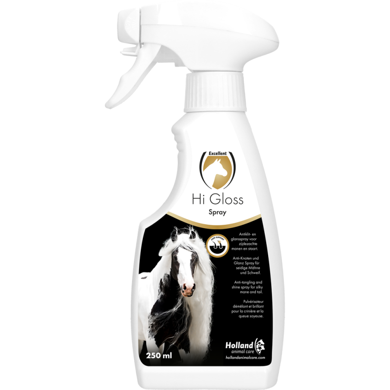 Excellent Horse Højglansspray 250 ml til man og hale Excellent Horse Højglansspray 250 ml til man og hale