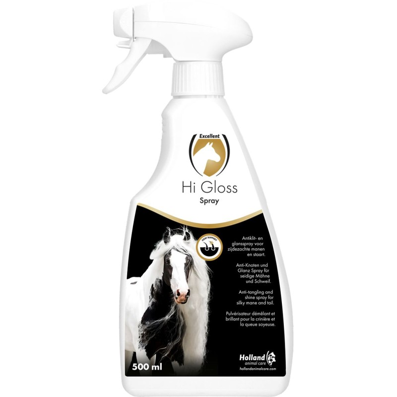 Højglansspray 500 ml til hale og man Excellent Horse