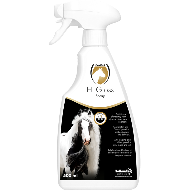 Excellent Horse Højglansspray 500 ml til hale og man Excellent Horse Højglansspray 500 ml til hale og man