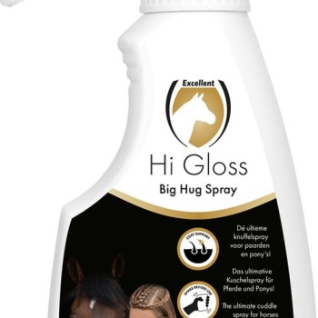 Hi Gloss Big Hug Spray 250 ml man og halespray med afstress Excellent Horse Hi Gloss Big Hug Spray 250 ml man og halespray med afstress Excellent Horse