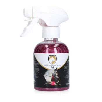 Hi Gloss Glitter Spray Pink 250 ml Excellent Horse
