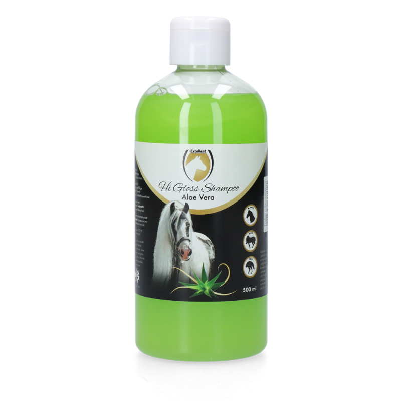 Excellent Horse Hi Gloss Shampoo Aloe Vera 500 ml Excellent Horse Hi Gloss Shampoo Aloe Vera 500 ml