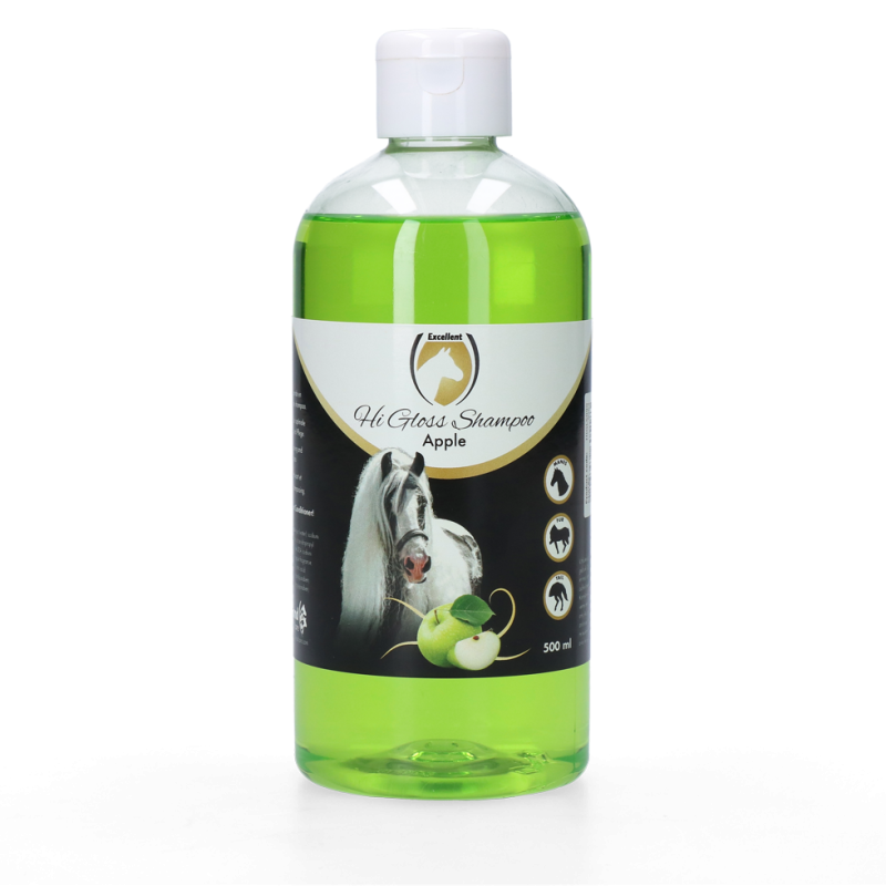 Excellent Horse Hi Gloss Shampoo Æble 500 ml Excellent Horse Hi Gloss Shampoo Æble 500 ml