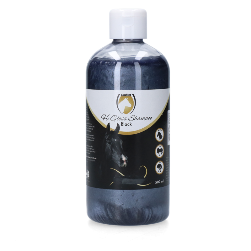 Excellent Horse Hi Gloss Shampoo Sort 500ml Excellent Horse Hi Gloss Shampoo Sort 500ml