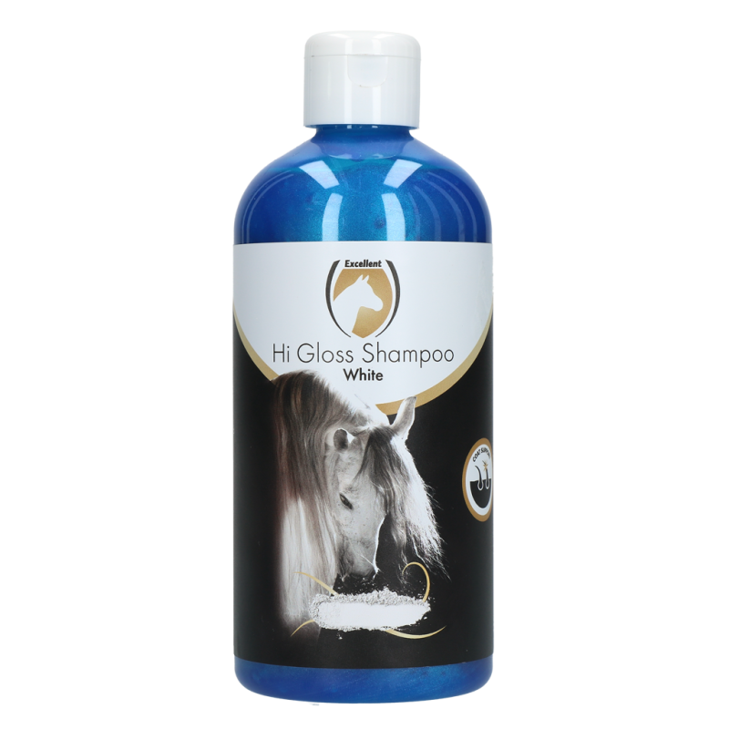 Excellent Horse Hi Gloss Shampoo Hvid 500 ml Excellent Horse Hi Gloss Shampoo Hvid 500 ml