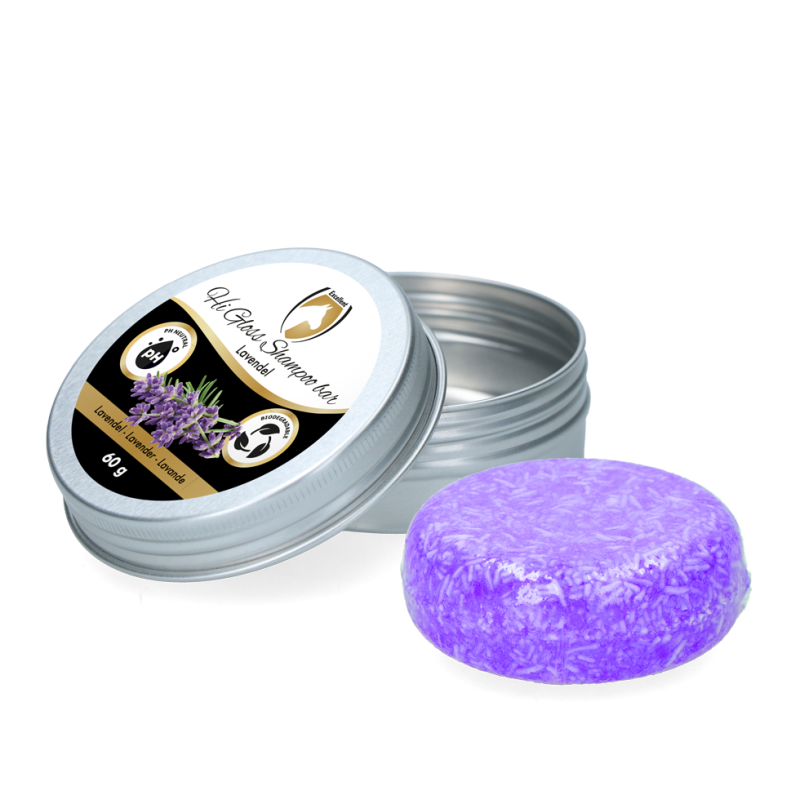 Excellent Horse Hi Gloss Shampoo Bar Lavendel 60 g L7cm Excellent Horse Hi Gloss Shampoo Bar Lavendel 60 g L7cm