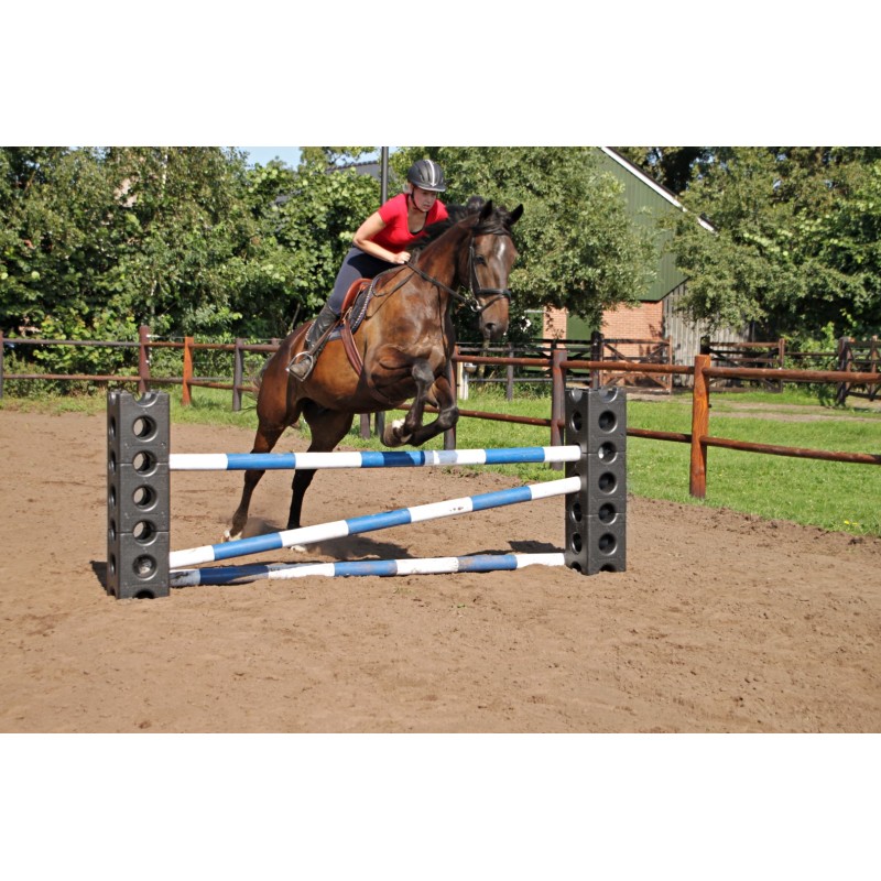 Excellent Horse Kube sort 41.5cm - lette cavaletti blokke Excellent Horse Kube sort 41.5cm - lette cavaletti blokke