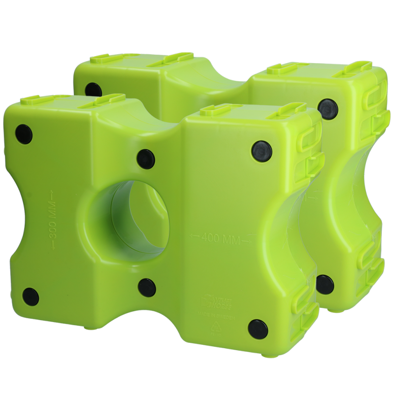 Vplast Cavaletti forhindringsklodser 2 stk. grøn Vplast Cavaletti forhindringsklodser 2 stk. grøn