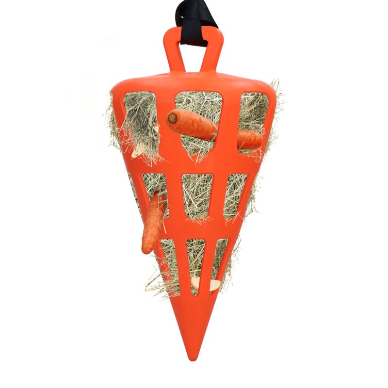 Slow Feeder Sjov og fleksibel gulerodsappelsin