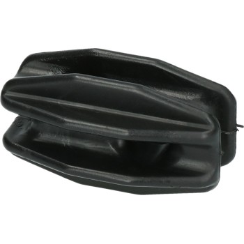 Deformationsisolator sort  L19cm