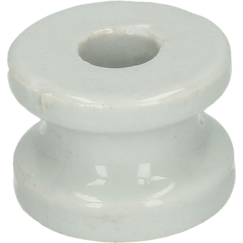 Hjørneisolator porcelæn 40mm L4cm Hjørneisolator porcelæn 40mm L4cm