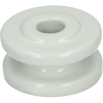 Hjørneisolator porcelæn 50mm L5cm Hjørneisolator porcelæn 50mm L5cm