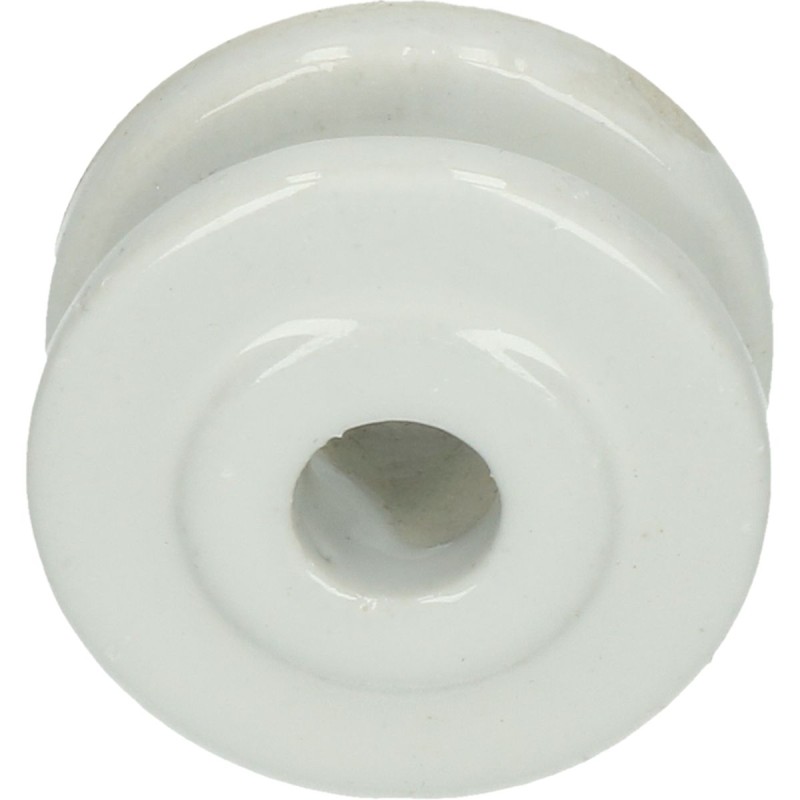 Hjørneisolator porcelæn 50mm L5cm Hjørneisolator porcelæn 50mm L5cm