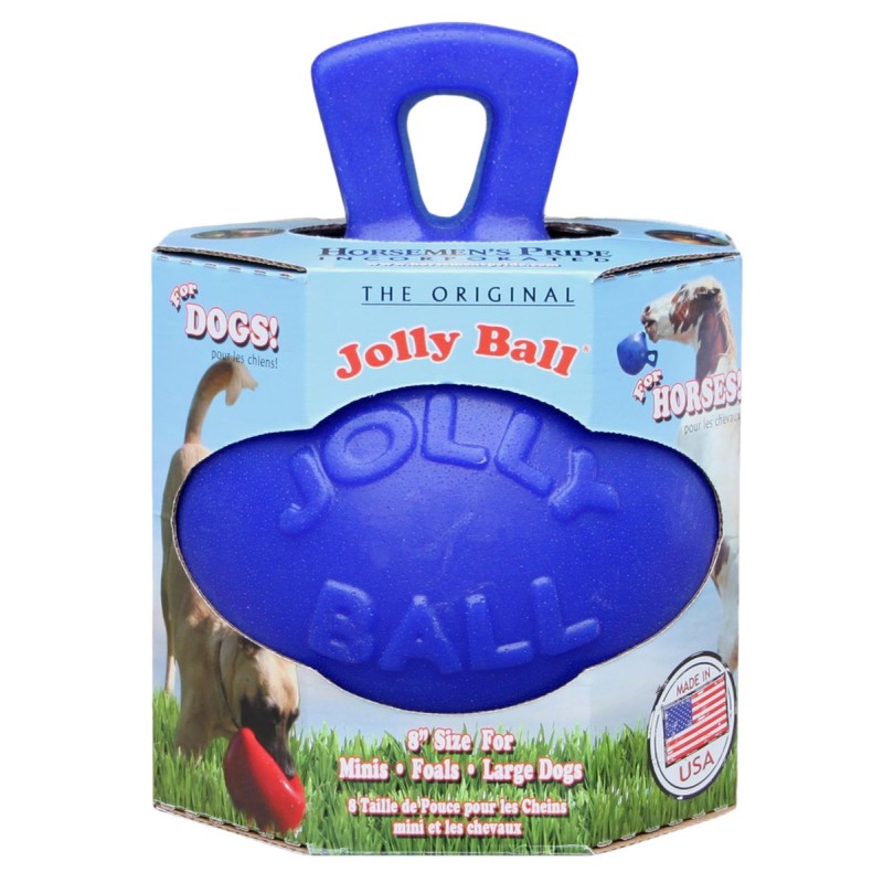Legebold til hest Dobbelt Blå Jolly Legebold til hest Dobbelt Blå Jolly