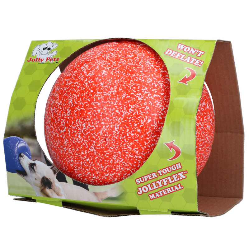 Jolly Fodbold Orange/Hvid L (20 cm) Jolly Fodbold Orange/Hvid L (20 cm)