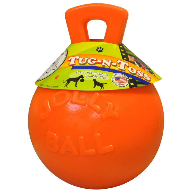 Jolly Tug-n-Toss Orange M (15 cm) Jolly Tug-n-Toss Orange M (15 cm)