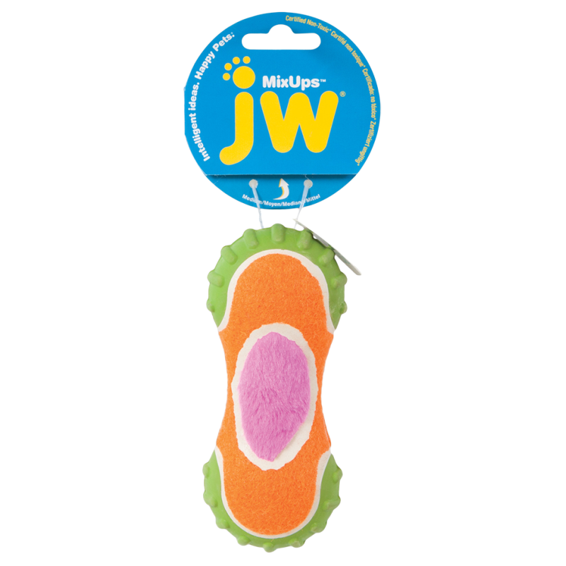 JW Mixups - Ribbet vægtstang M - 14 cm JW Mixups - Ribbet vægtstang M - 14 cm