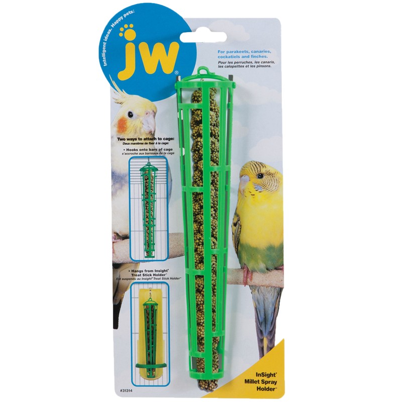 Hirse Holder til fuglebure 20 cm JW Hirse Holder til fuglebure 20 cm JW