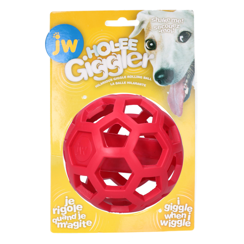 JW Hol-ee Giggler Legebold til hund 11,5cm JW Hol-ee Giggler Legebold til hund 11,5cm
