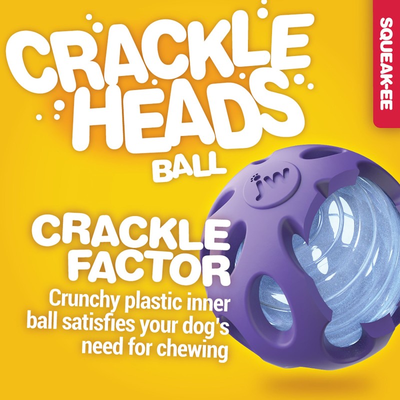 JW Crackle Heads-bold L - 10 cm L10cm JW Crackle Heads-bold L - 10 cm L10cm