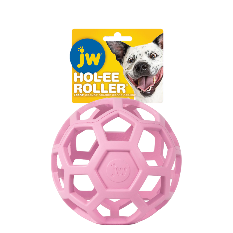 JW Hol-ee Roller Stor Lyserød JW Hol-ee Roller Stor Lyserød