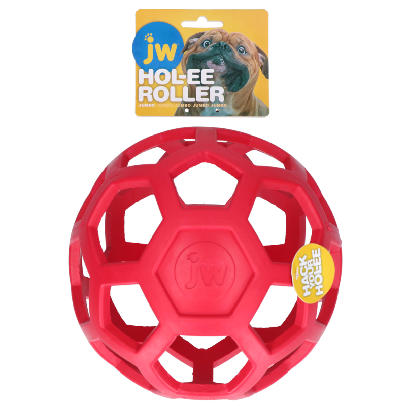 JW Hol-ee Roller Jumbo Rød JW Hol-ee Roller Jumbo Rød