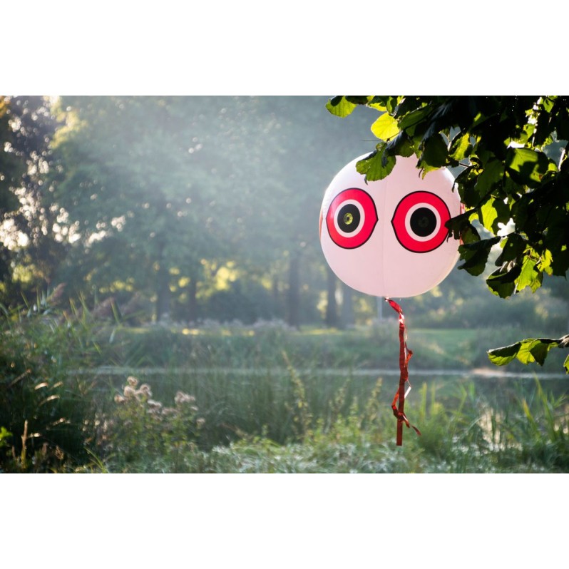 Skræmmeballon Hvid Knock Pest