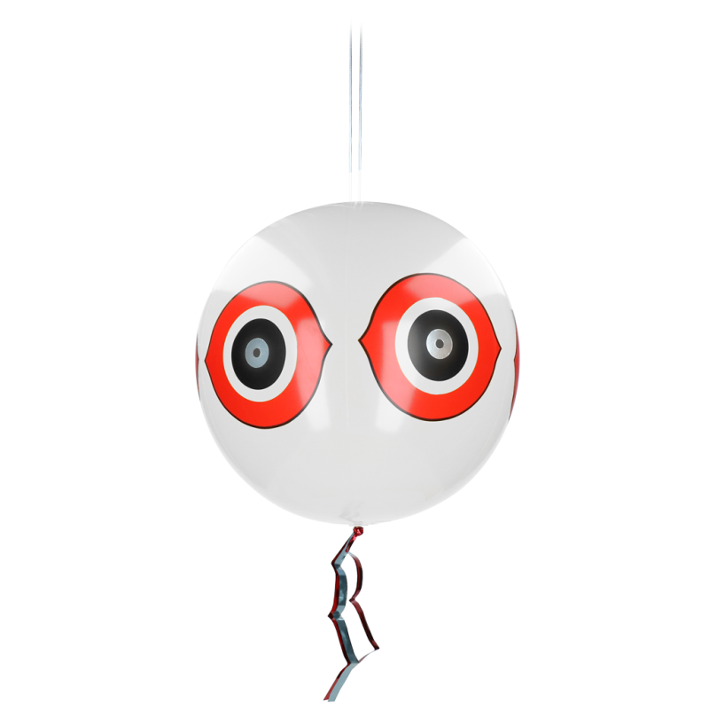 Knock Pest Skræmmeballon Hvid Knock Pest Skræmmeballon Hvid