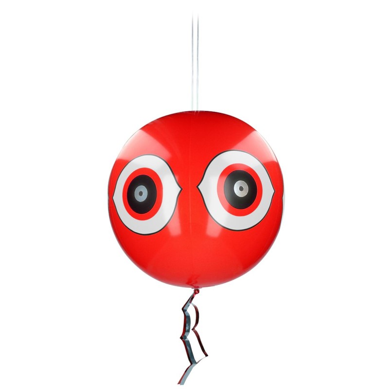 Skræmmeballon Rød Knock Pest S