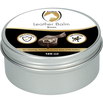 Læder- og sadelbalsam brun 150 ml Excellent Læder- og sadelbalsam brun 150 ml Excellent