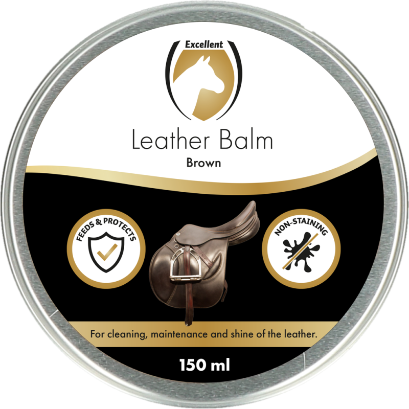 Excellent Læder- og sadelbalsam brun 150 ml Excellent Læder- og sadelbalsam brun 150 ml