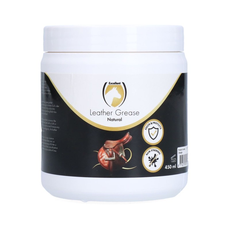 Læderfedt 450 ml Naturlig Excellent