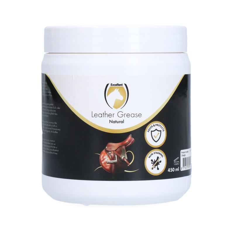 Excellent Læderfedt 450 ml Naturlig Excellent Læderfedt 450 ml Naturlig