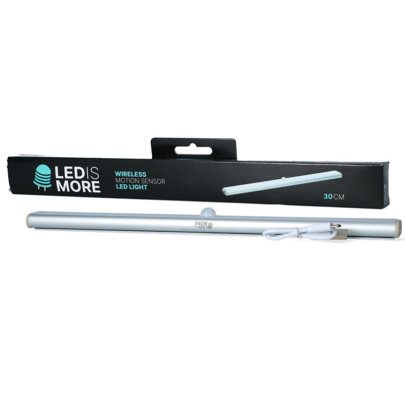 Trådløs LED-lampe med bevægelsessensor - LED-lys 30 cm Trådløs LED-lampe med bevægelsessensor - LED-lys 30 cm