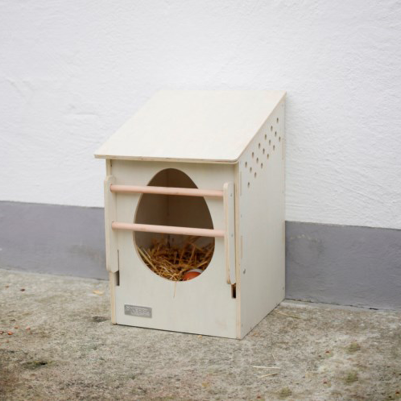 Kerbl Fjerkrææglæggende rede træ L52.3cm Kerbl Fjerkrææglæggende rede træ L52.3cm