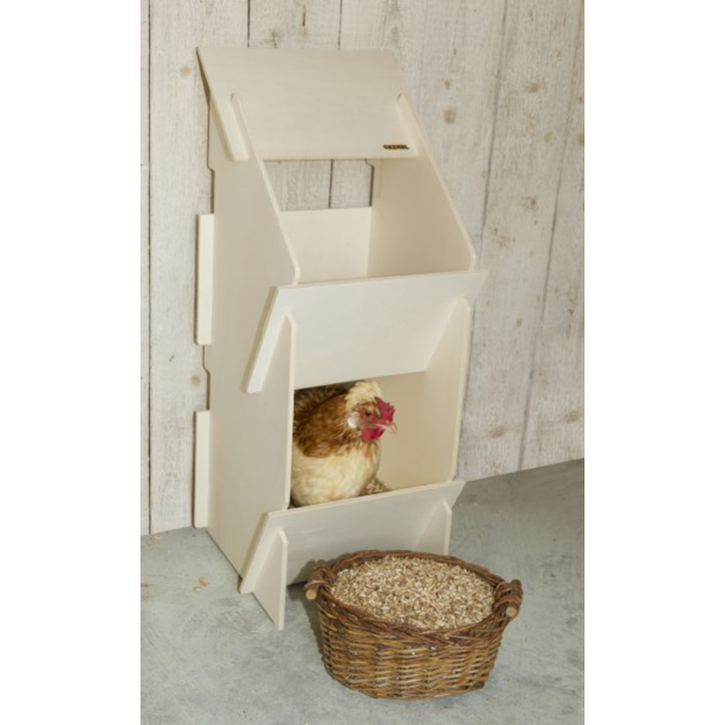 Kerbl Fjerkræ Duo Æglæggende Rede Træ L82.5cm Kerbl Fjerkræ Duo Æglæggende Rede Træ L82.5cm