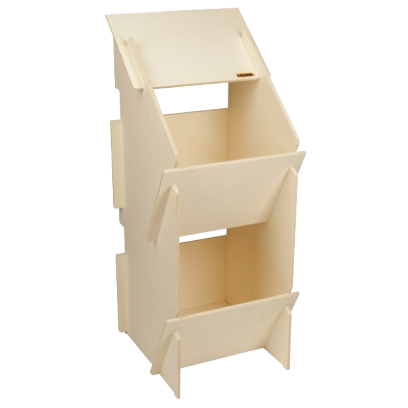 Kerbl Fjerkræ Duo Æglæggende Rede Træ L82.5cm Kerbl Fjerkræ Duo Æglæggende Rede Træ L82.5cm