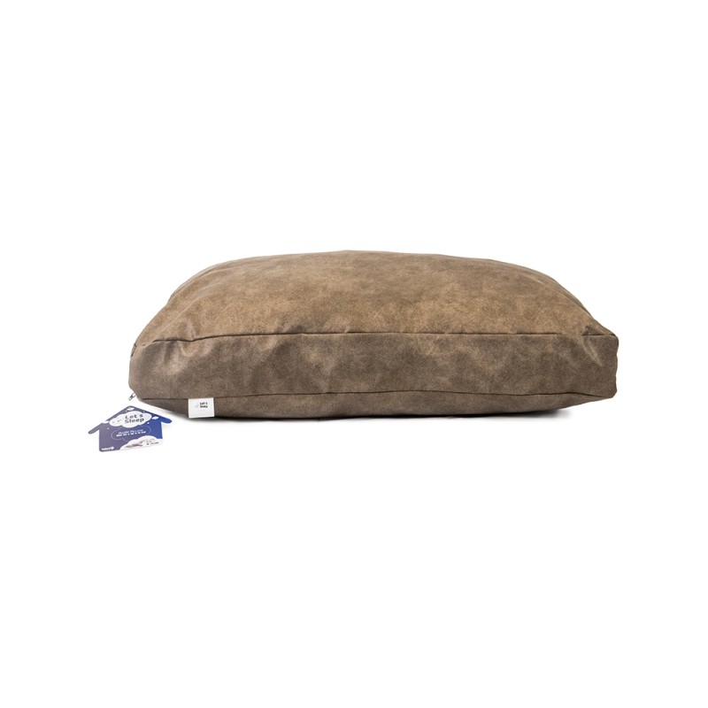Let's Sleep Plyspude hundeseng L taupe L103.4cm Let's Sleep Plyspude hundeseng L taupe L103.4cm