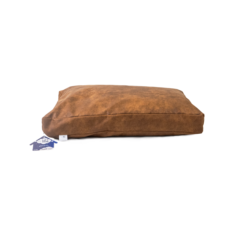 Let's Sleep Plyspude Hundeseng L Cognac L103.2cm Let's Sleep Plyspude Hundeseng L Cognac L103.2cm