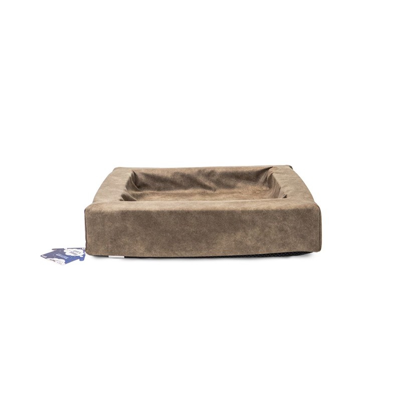 Komfortabel Pude Hundekurv M Taupe Let's Sleep Komfortabel Pude Hundekurv M Taupe Let's Sleep
