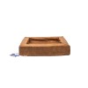 Komfortabel Pude Hundekurv M Cognac Let's Sleep Komfortabel Pude Hundekurv M Cognac Let's Sleep