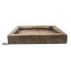Let's Sleep Komfortabel Pude Hundekurv L Taupe L92.6cm Let's Sleep Komfortabel Pude Hundekurv L Taupe L92.6cm