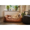 Sweet Dreams Hundekurv med Pude L Cognac Let's Sleep