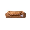 Sweet Dreams Hundekurv med Pude L Cognac Let's Sleep