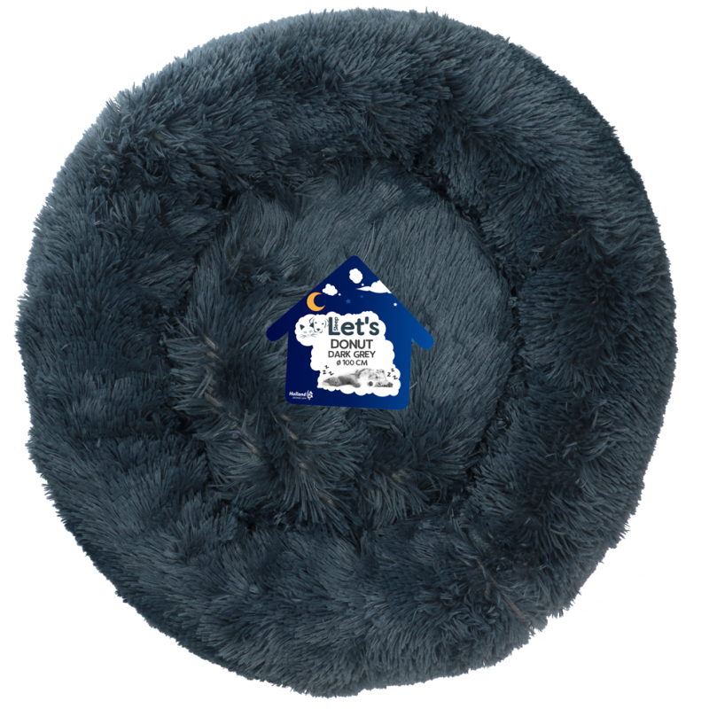 Let's Sleep Donut Mørkegrå XXL Let's Sleep Donut Mørkegrå XXL