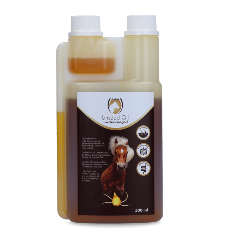 Excellent Horse Hørfrøolie 500 ml Excellent Horse Hørfrøolie 500 ml