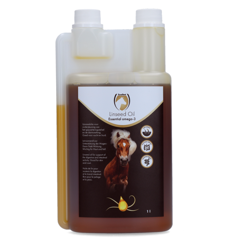 Excellent Horse Hørfrøolie 1 liter Excellent Horse Hørfrøolie 1 liter